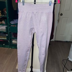 Purple gymshark leggings